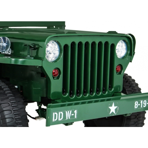 Jeep Wojskowy Retro na Akumulator 4x4 24V JH-101.24V